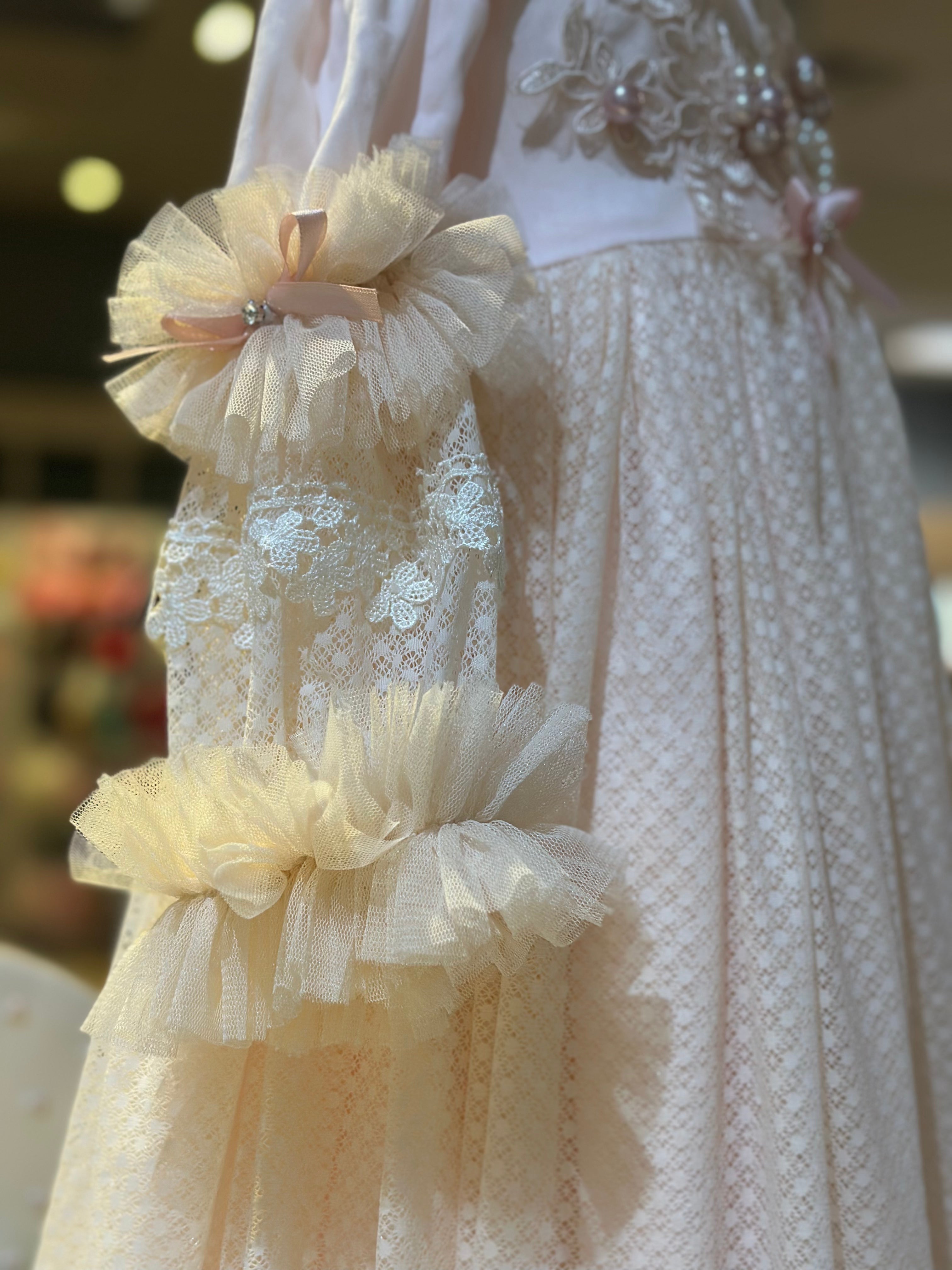 Blush Lace Dress